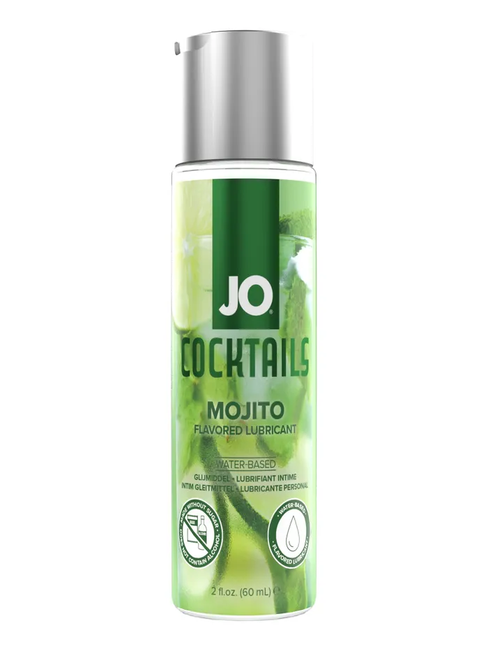 Vibrators System JO Jo Cocktails Mojito Flavored Lube 2 Oz