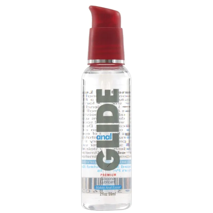 Anal Body Action Products Anal Glide Silicone Lubricant 2 oz Pump Bottle