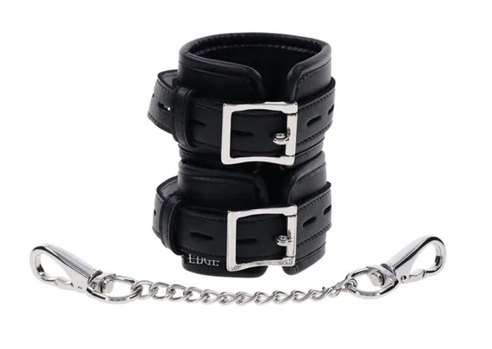 Anal Sportsheets Edge Handcuffs Black