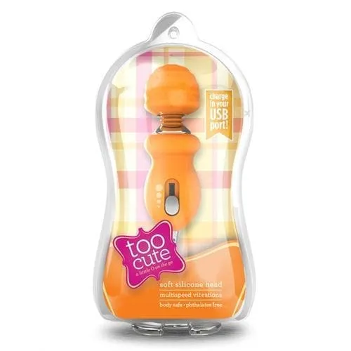 Blush Novelties Vibrators Too Cute Tangerine