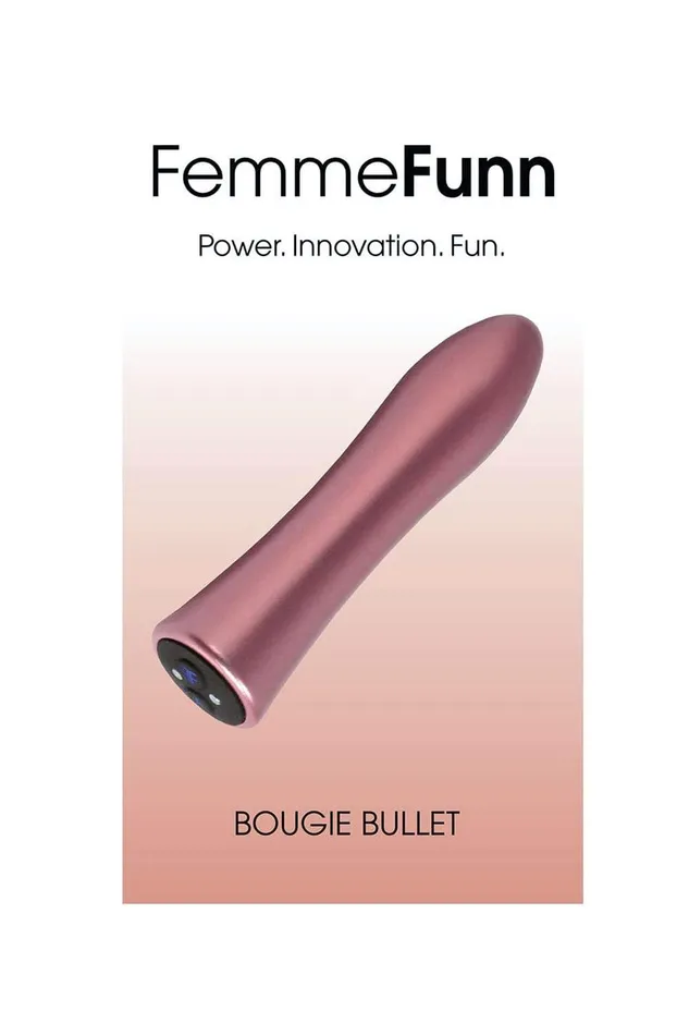 Bougie Bullet Rose Gold Femme Funn Vibrators