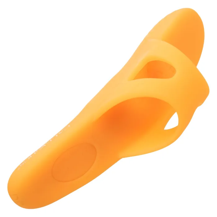 CalExotics Vibrators Neon Vibes the Pleasure Vibe Orange Orange