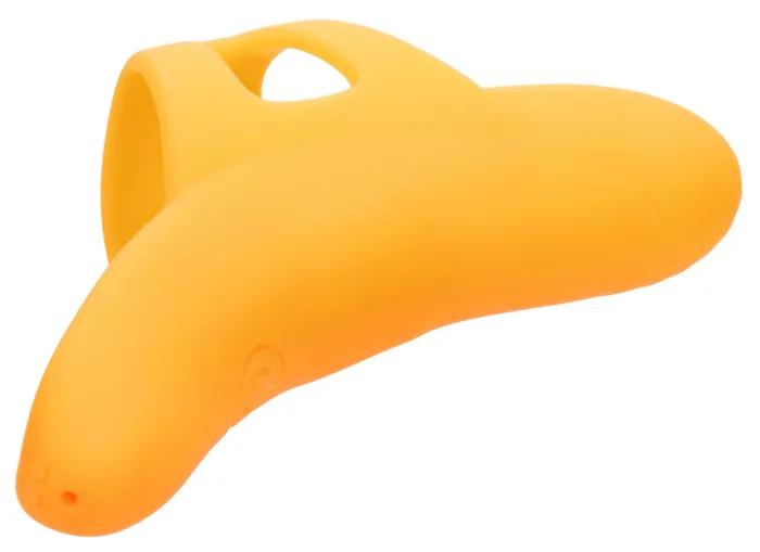 CalExotics Vibrators Neon Vibes the Pleasure Vibe Orange Orange