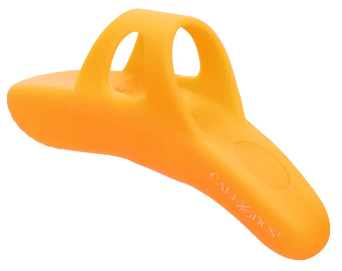 CalExotics Vibrators Neon Vibes the Pleasure Vibe Orange Orange