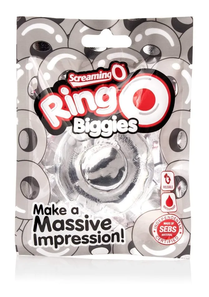 Dildos Screaming O Ringo Biggies Clear