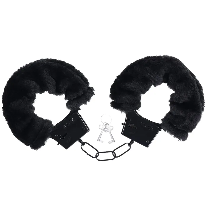 Doc Johnson Anal Merci Fluff Cuffs Black Doc Johnson Anal Merci Fluff Cuffs Black