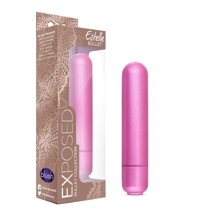 Exposed Estelle Bullet Raspberry Blush Novelties Female Sex Toys Exposed Estelle Bullet Raspberry Blush Novelties Female Sex Toys