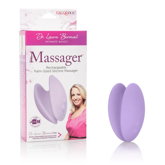 Female Sex Toys CalExotics Dr Laura Berman Massager PalmSized Silicone Massager