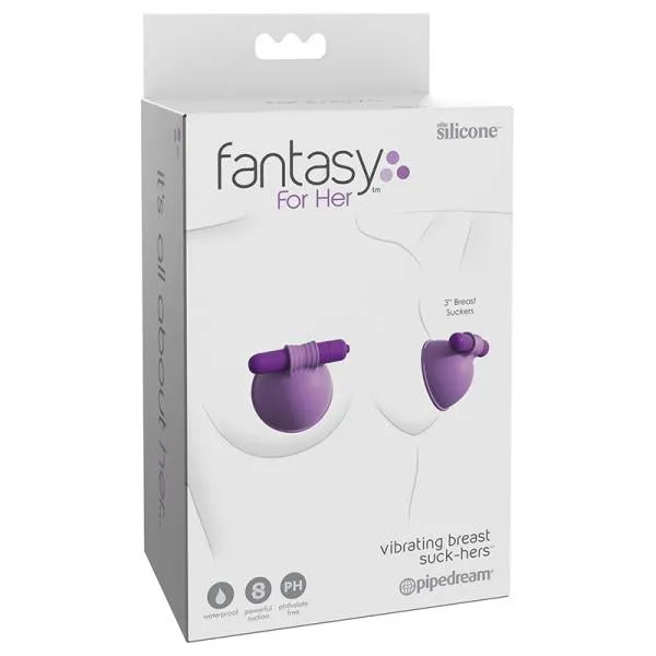 Female Sex Toys Pipedream Products Fantasy For Her Vibrating Breast Suckhers