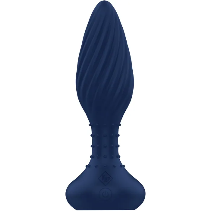 ID Lubricants Anal Maxrim Remote Control Rimming Plug Blue
