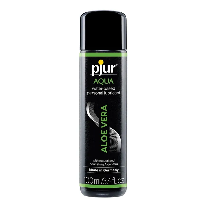 Lubricants Pjur Pjur Aqua Aloe Vera Water Based Personal Lubricant 100 ml Bottle