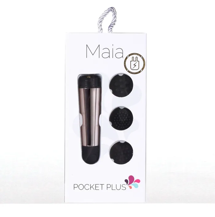 Maia Toys Vibrators Pocket Plus Pocket Rocket Rose Gold