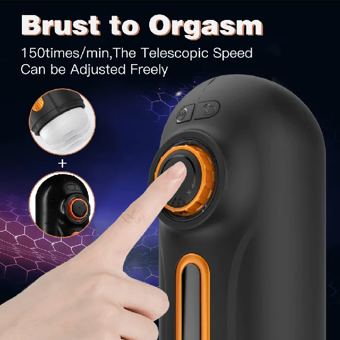 Male Sex Toys 10 Thrusting 10 Vibrating 3 Sucking Heating Automatic Male Masturbator NyoKii Pre Order