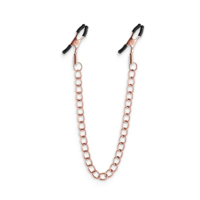 nsnovelties Vibrators Bound Nipple Clamps Dc2 Rose Gold