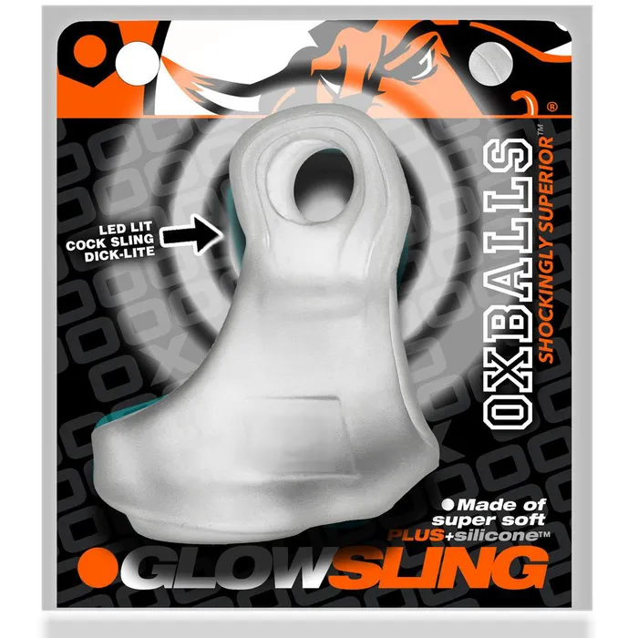 Oxballs Glowsling Cocksling Led Clear Ice Dildos