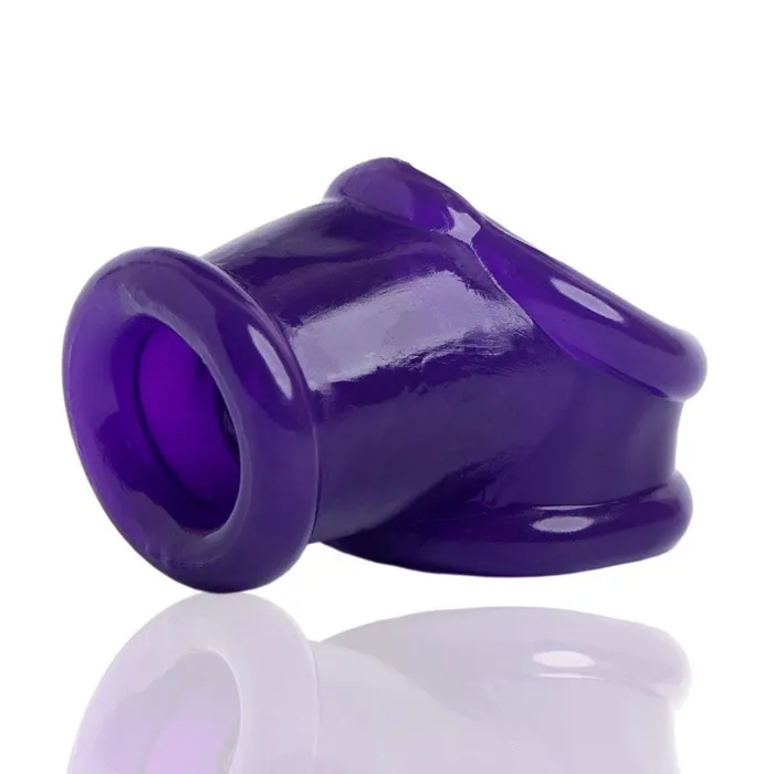 Oxballs Male Sex Toys Powersling Cocksling With Ballstretcher Eggplant