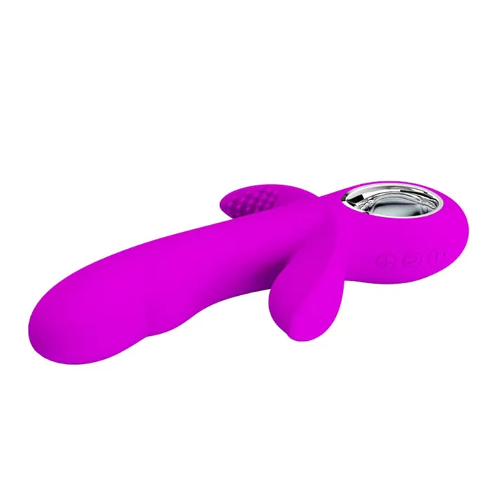 Pretty Love Humphrey Bendable Front and Back Rabbit Fuchsia Pretty Love Vibrators