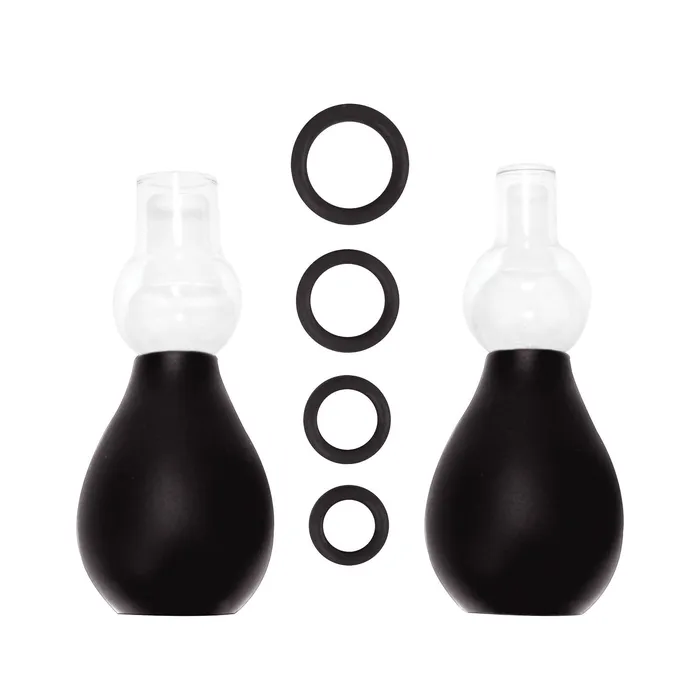 Shots Ouch Nipple Erector Set Black Shots Ouch Anal