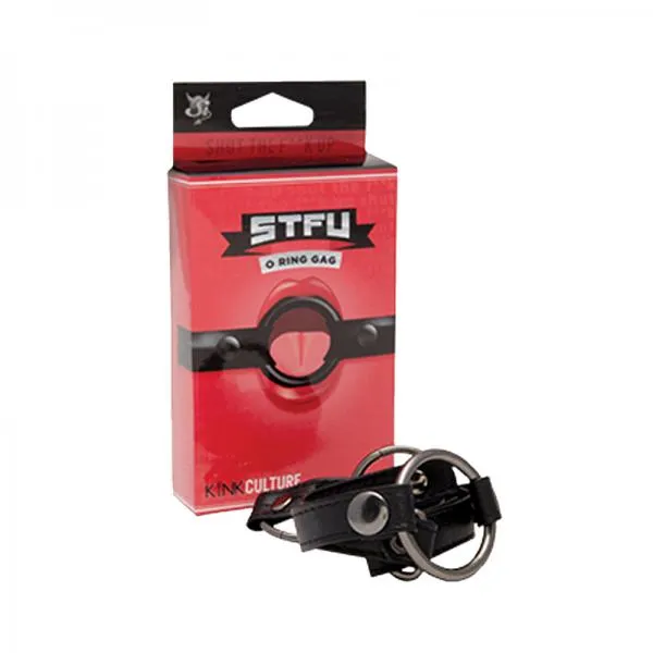 STF Up O Ring Gag Black SI Novelties Anal