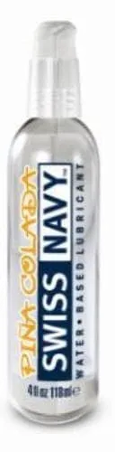 Swiss Navy Flavors Water Based Lubricant Pina Colada 4 Fl Oz MD Science Lab Lubricants