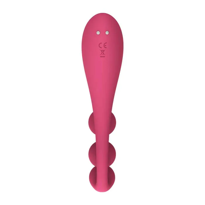 Tri Ball 1 Lay on Vibrator Red Satisfyer Vibrators