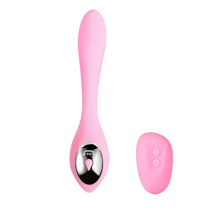 Vibrators Maia Toys Harmonie Rechargeable Remote Silicone Bendable Vibrator Pink