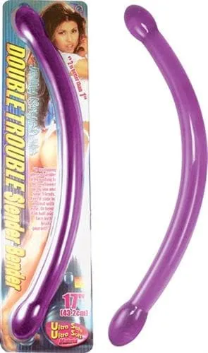 Vibrators Nasstoys Double Trouble Bender Purple