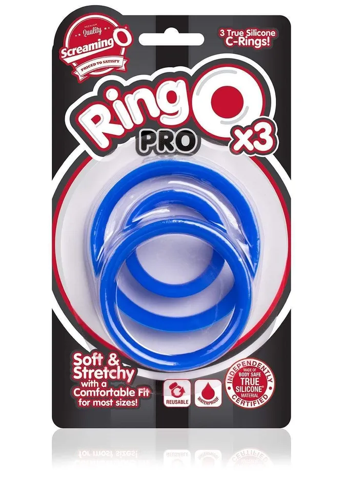 Vibrators Ringo Pro X3 Blue Screaming O