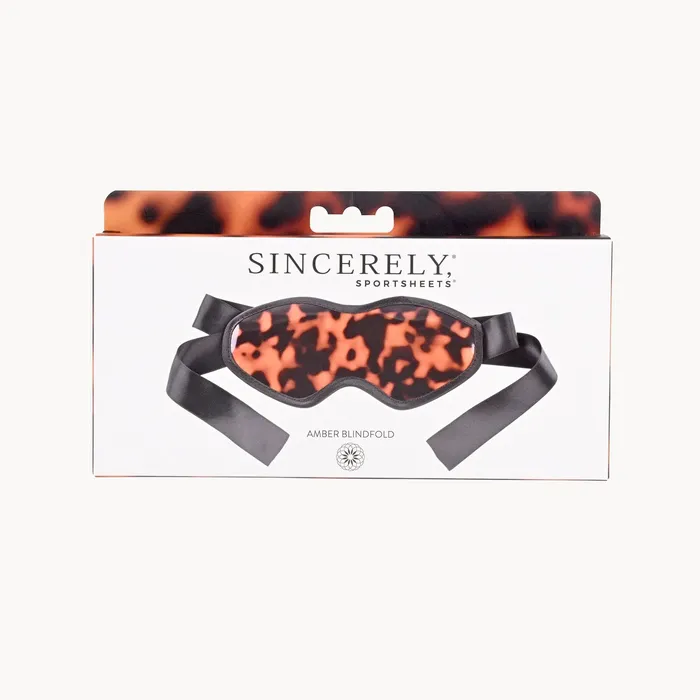 Vibrators Sincerely Amber Blindfold Sportsheets