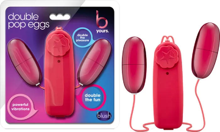 Blush Novelties Vibrators Double Pop Eggs