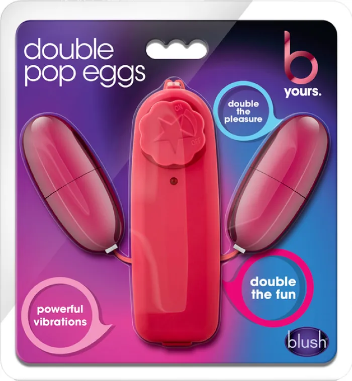 Blush Novelties Vibrators Double Pop Eggs