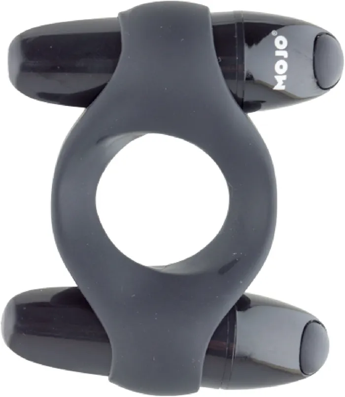 Catamaran Cockring Black Sex Toy Adult Pleasure Seven Creations Vibrators