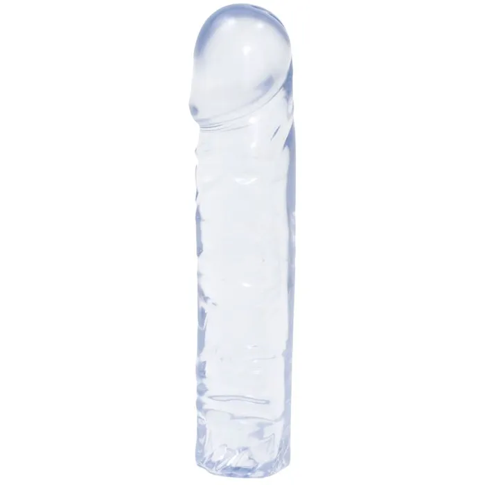 Crystal Jellies Dildos 8 in Classic Dong Clear