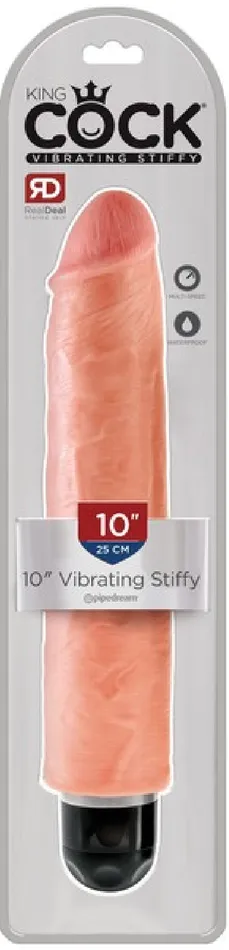 Dildos 10 Vibrating Stiffy Flesh Pipedreams