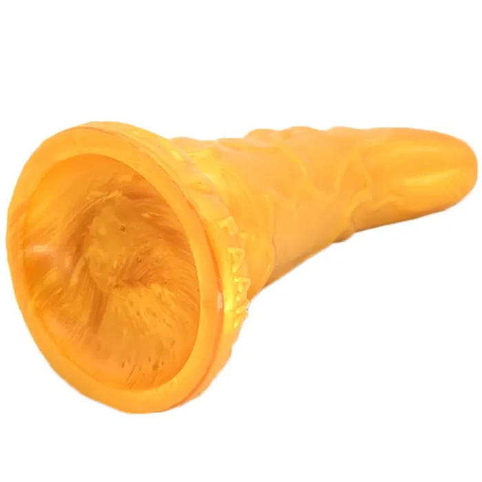 Dildos Dragon Horn Dildo Gold FAAK