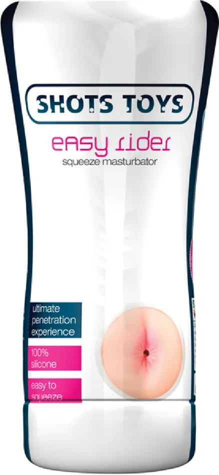 Easy Rider Squeeze Masturbator Anal Sex Toy Adult Pleasure Shots Media Male Sex Toys