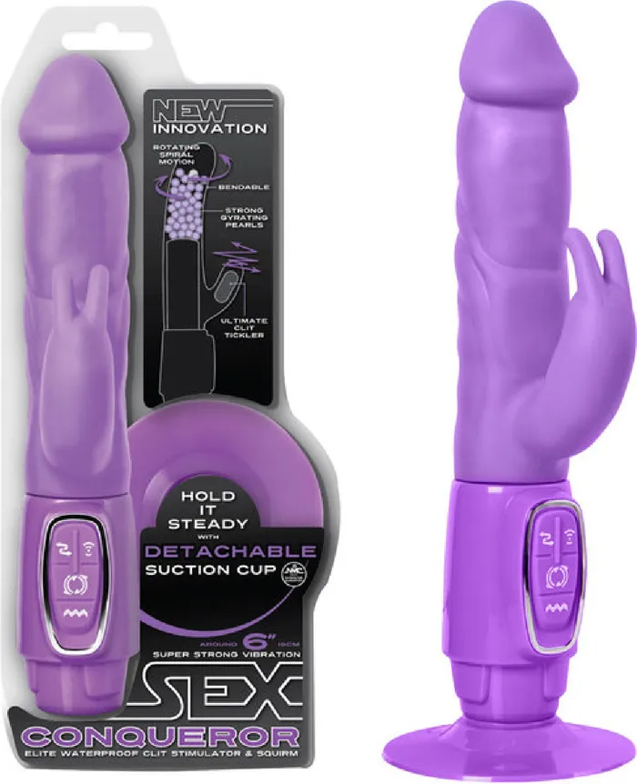 Excellent Power Sex Conqueror Purple Vibrators