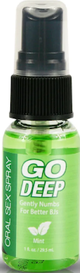 Go Deep Oral Sex Spray 2957 ML Mint Topco Sales Couples