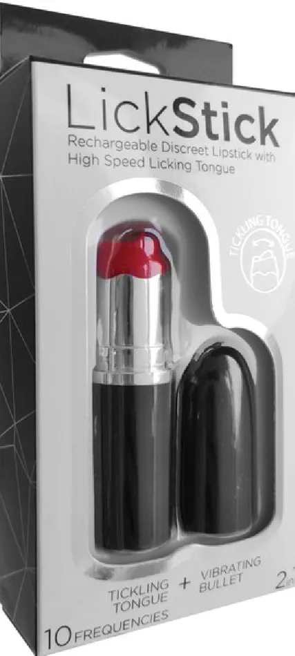 Hott Products Unlimited Vibrators LickStick Rechareable Lipstick Vibe