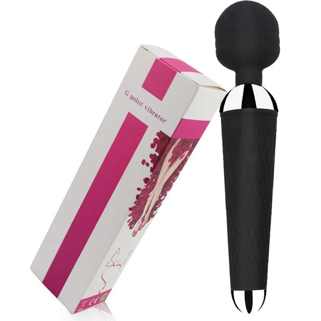 Javaughn69ways Powerful Clitoris Vibrators USB Recharge Magic Wand Vibrators