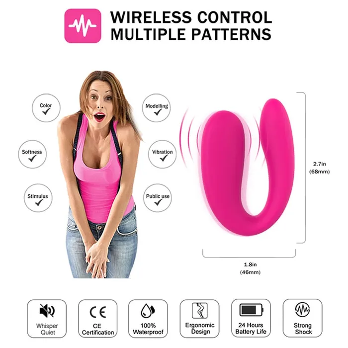 Javaughn69ways Ushape Egg Panties Wearable Vibrators