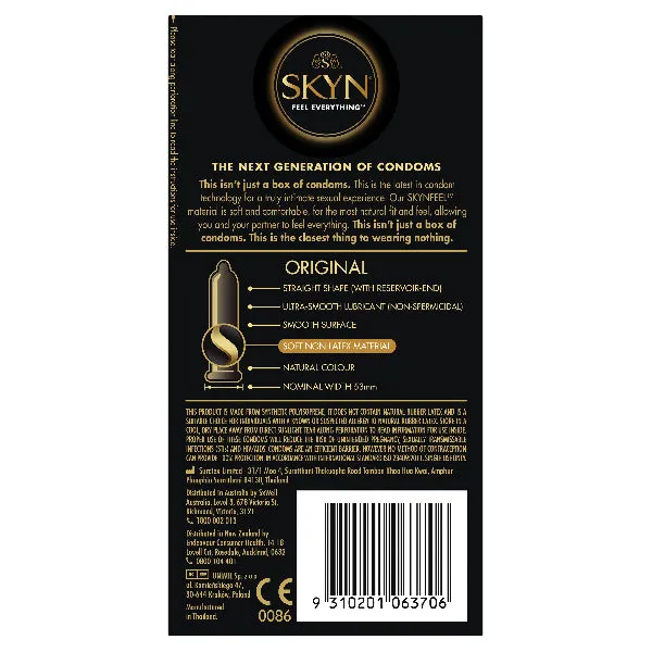 LifeStyles Male Sex Toys SKYN Original Condoms 20