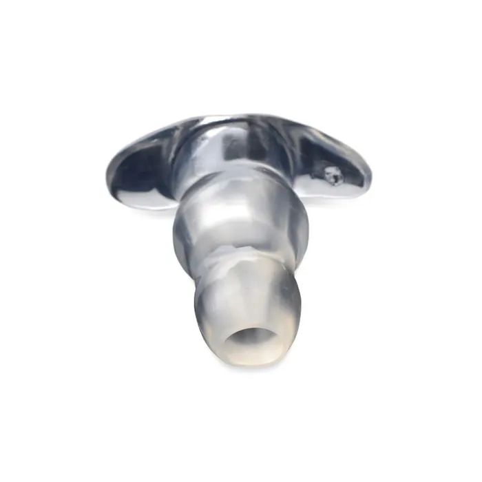 Male Sex Toys Clear View Hollow Anal Plug Medium Master Series