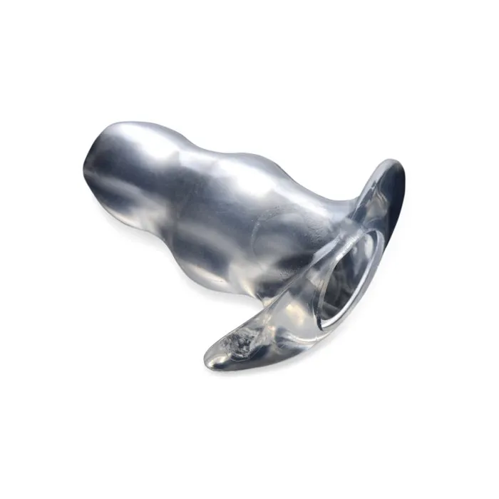 Male Sex Toys Clear View Hollow Anal Plug Medium Master Series