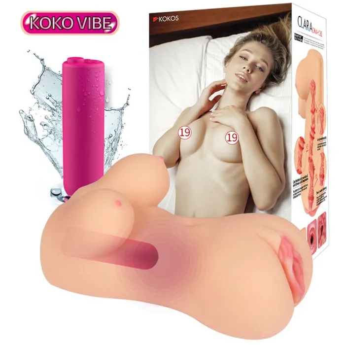 Male Sex Toys Kokos Clara Masturbator w Vibration