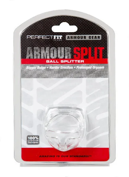 PerfectFit Armour Split Clear Dildos