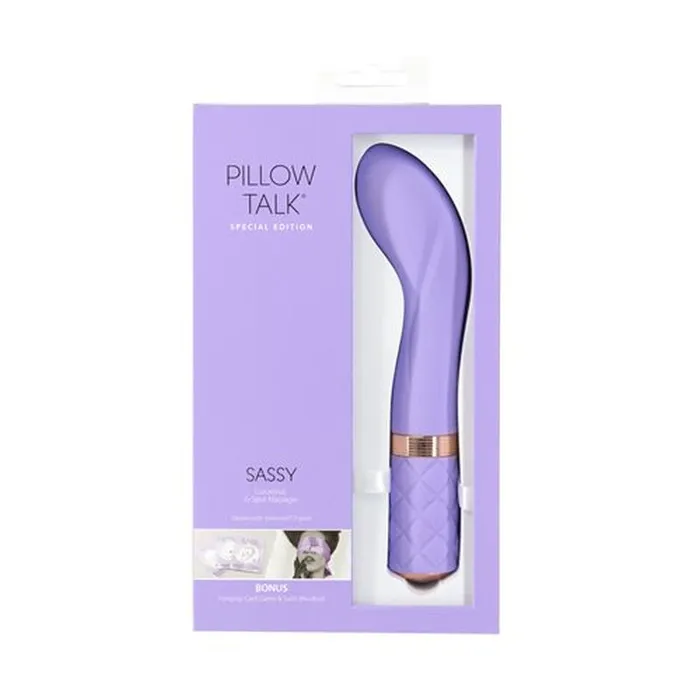 Pillow Talk Vibrators Pillow Talk Special Edition Sassy G Spot Massager Purple