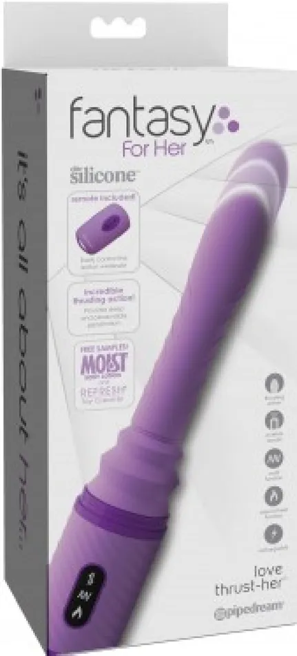 Pipedreams Vibrators Love ThrustHer Purple