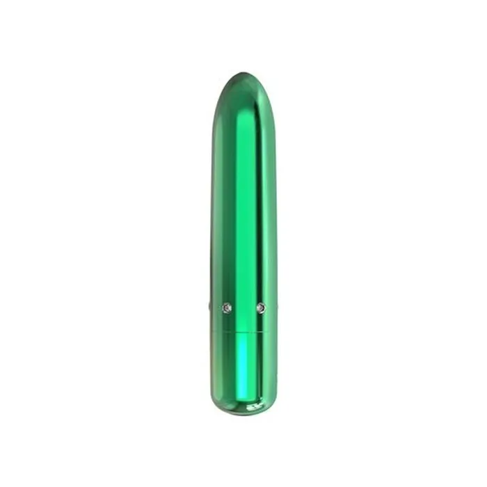 PowerBullet Vibrators Pretty Point 4in Power Bullet Teal