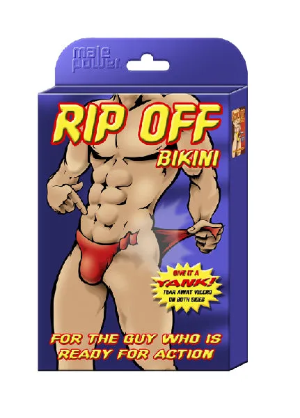 Rip Off Bikini Novelty Underwear Male Power Vibrators